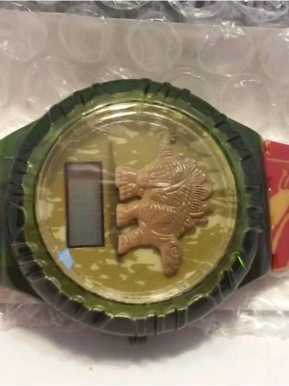 JURASSIC PARK THE LOST WORLD 3-D STEGO WATCH DINOSAUR WATCH Burger King 1997 - Picture 9 of 9